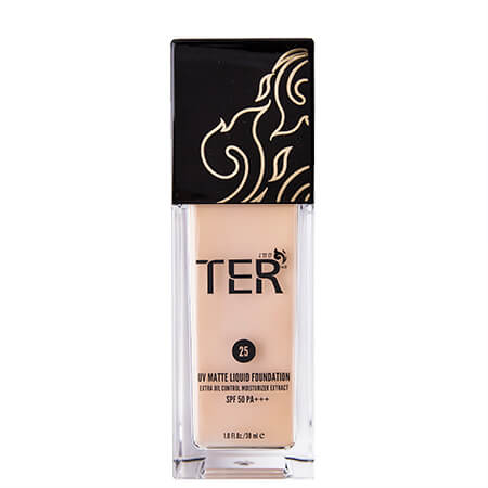 TER,UV Matte Liquid Foundation,SPF 50 PA+++,รองพื้น,เฑอ,รองพื้นเนื้อแมทผสมมอยเจอร์ไรเซอร์