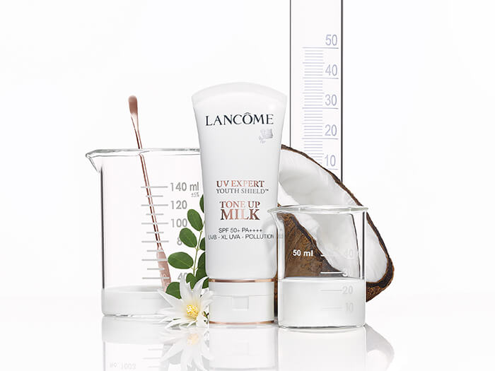 LANCOME , UV Expert Youth Shield Tone Up Milk , ครีมกันแดด , ครีมกันแดดเนื้อน้ำนม , ครีมกันแดดน้ำนม