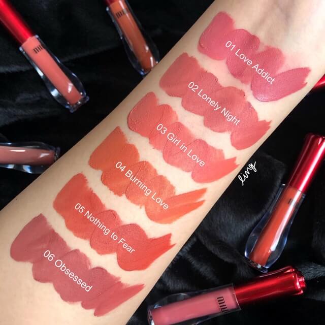 Mille Love Is On Fire Liquid Lip