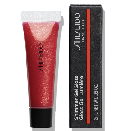 Shiseido, Shiseido Shimmer Gel Gloss, Shiseido Shimmer Gel Gloss 07 Shin-Ku Red, Shiseido Shimmer Gel Gloss 07 Shin-Ku Red 2ml, ลิปกลอส, ลิปกลอส เนื้อเจล, ลิป Shiseido, ลิปกลอส Shiseido