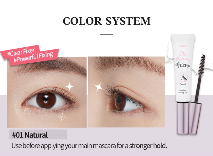 ETUDE HOUSE Dr.Mascara Fixer Curl Fix Coating Fix #01 Natural  6 ml