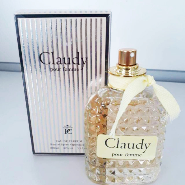 AllpeaU Platinum Collection Claudy Eau De Parfum 100 ml กลิ่นหอมของกุหลาบผสมผสานกับกลิ่นมะกรูด และกล้วยไม้จากไอริส ช่วยให้หอมสดชื่นตลอดทั้งวัน