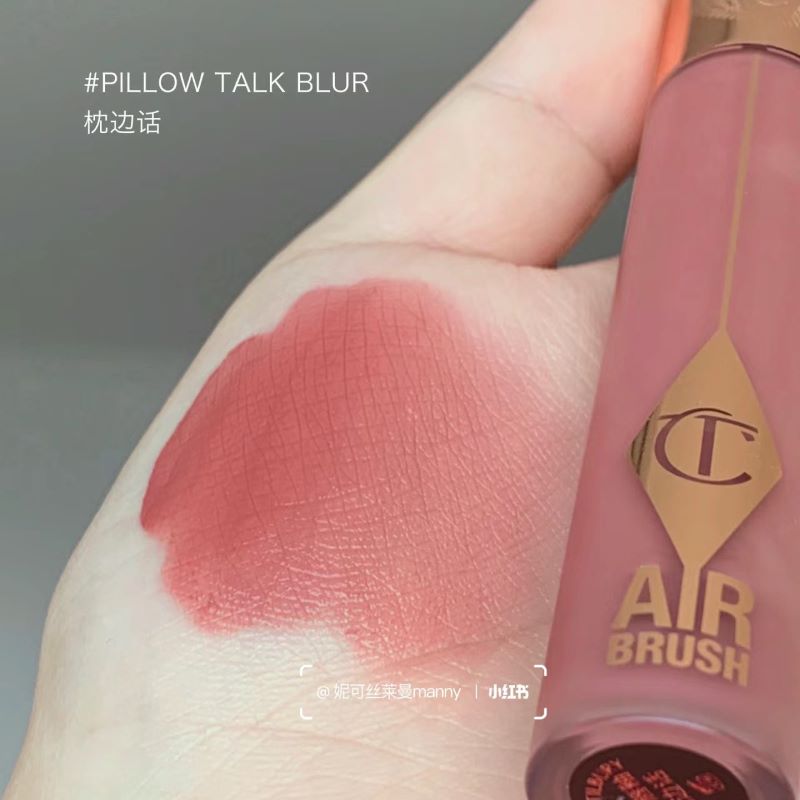 Charlotte Tilbury Airbrush Flawless Lip blur Lipstick 1 ml #Pillow Talk Blur , Charlotte Tilbury , Charlotte Tilbury ลิป , Charlotte Tilbury ลิปกลอส , Charlotte Tilbury ลิปกลอส ราคา ,  Charlotte Tilbury ลิปกลอส รีวิว