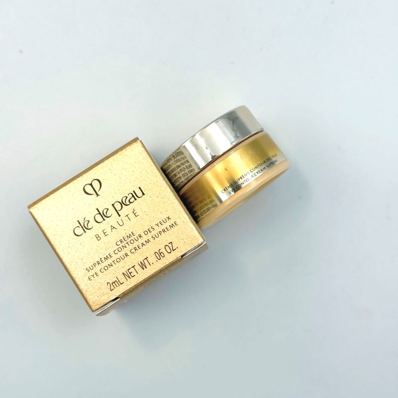 Cle De Peau Beaute Enhancing Eye Contour Cream Supreme 2ml (new Version),ครีมบำรุงผิวรอบดวงตา,Cle De Peau Beaute , Cle De Peau Beaute ราคา , Cle De Peau Beaute รีวิว , สะลอวัย,ฟื้นฟูผิว,กระชับ/ยกกระชับ,ปรับโทนสีผิวและเนื้อสัมผัสให้สม่ำเสมอ,การทำให้สว่าง